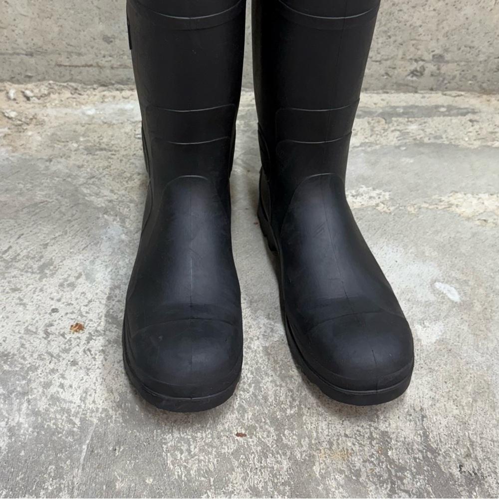 Steel Toe Rubber Work Boots Slip Resistant Waterproof Made USA - Picture 5 of 8